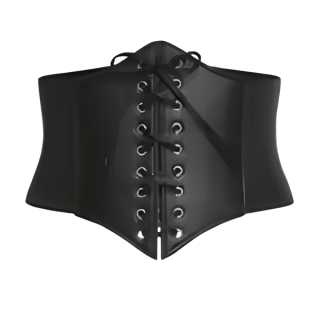 Cinto Corset de Cintura Gótico para Cosplay e Festas
