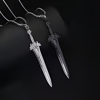 Colar Espada de Fantasia para Cosplay e Eventos