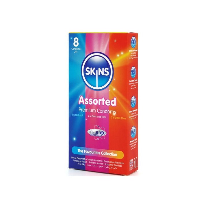 SKINS Variety Pack – Preservativos Premium Variados