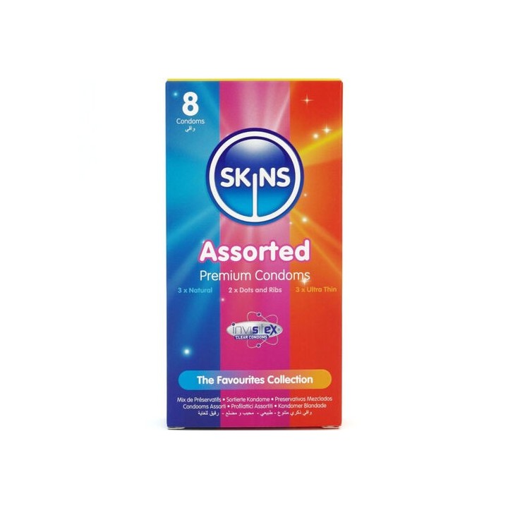SKINS Variety Pack – Preservativos Premium Variados