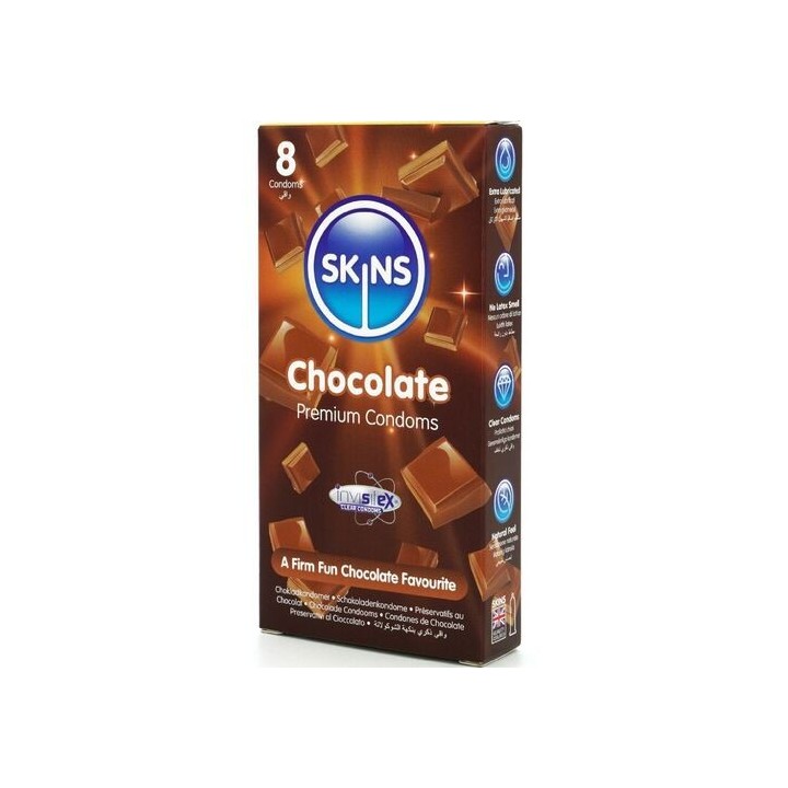 SKINS Chocolate – Preservativos Premium Sabor a Chocolate