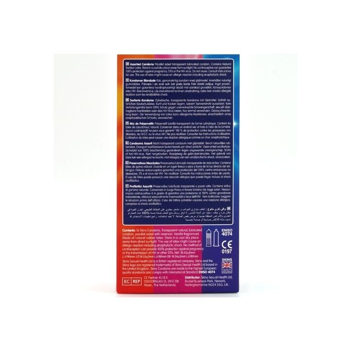 SKINS Variety Pack – Preservativos Premium Variados | BALIMA.PT
