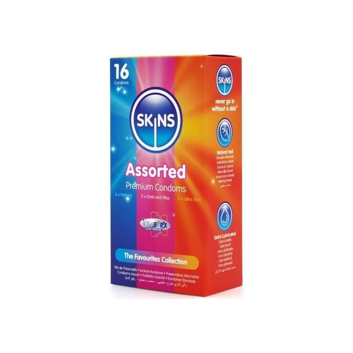 SKINS Variety Pack – Preservativos Premium Variados | BALIMA.PT