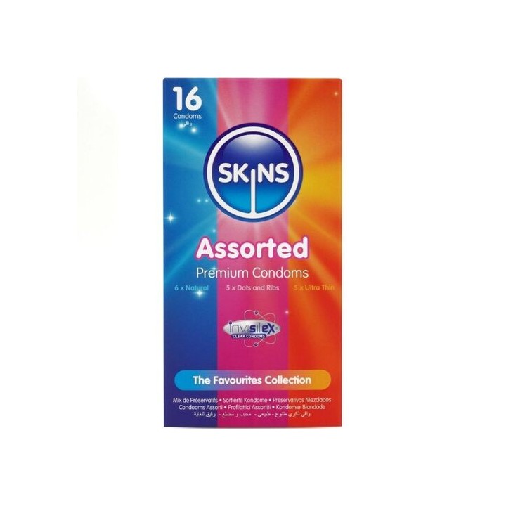 SKINS Variety Pack – Preservativos Premium Variados | BALIMA.PT