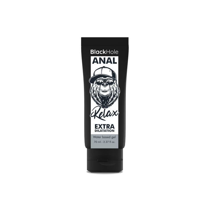 Gel Dilatador Anal Black Hole 70 ml - Conforto e Relaxamento