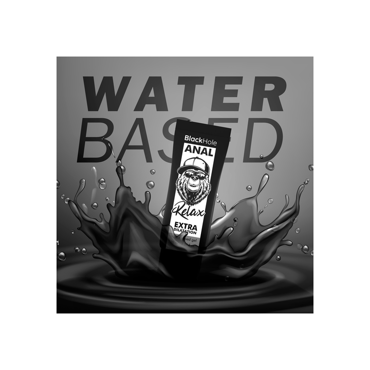 Gel Dilatador Anal Black Hole 70 ml - Conforto e Relaxamento