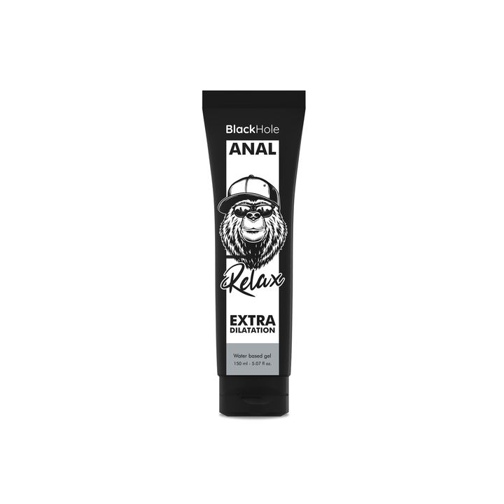 Gel Dilatador Anal Black Hole 150 ml - Conforto e Relaxamento