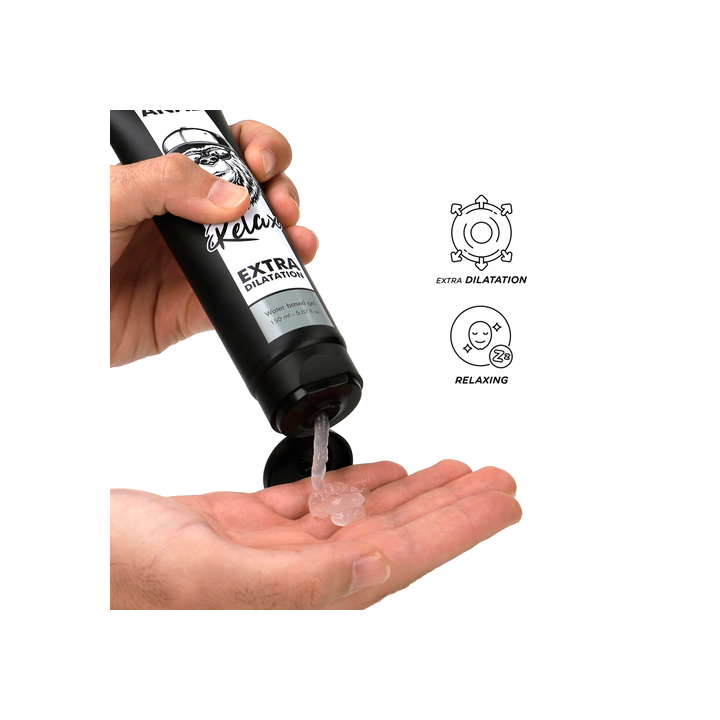 Gel Dilatador Anal Black Hole 150 ml - Conforto e Relaxamento