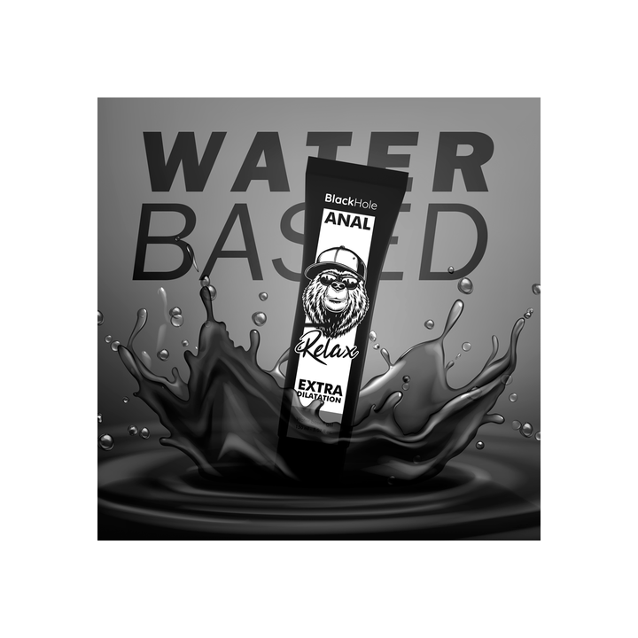 Gel Dilatador Anal Black Hole 150 ml - Conforto e Relaxamento