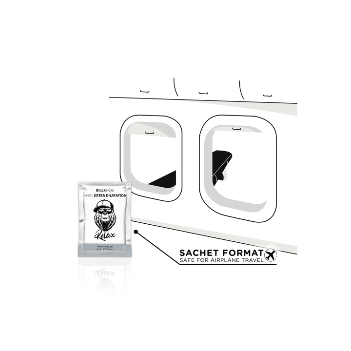 Gel Extra Dilatação Anal Black Hole - 6 ml | BALIMA.PT