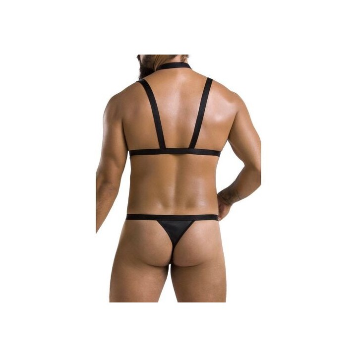 Conjunto Masculino Sexy Passion Andrew 039 Black S/M - Lingerie Masculina