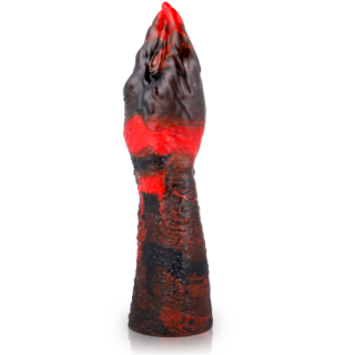 dildo fantasia lilith epic, silicone liquido premium, comprimento 21cm, comprimento inserivel 19.5cm, base 5cm aderente