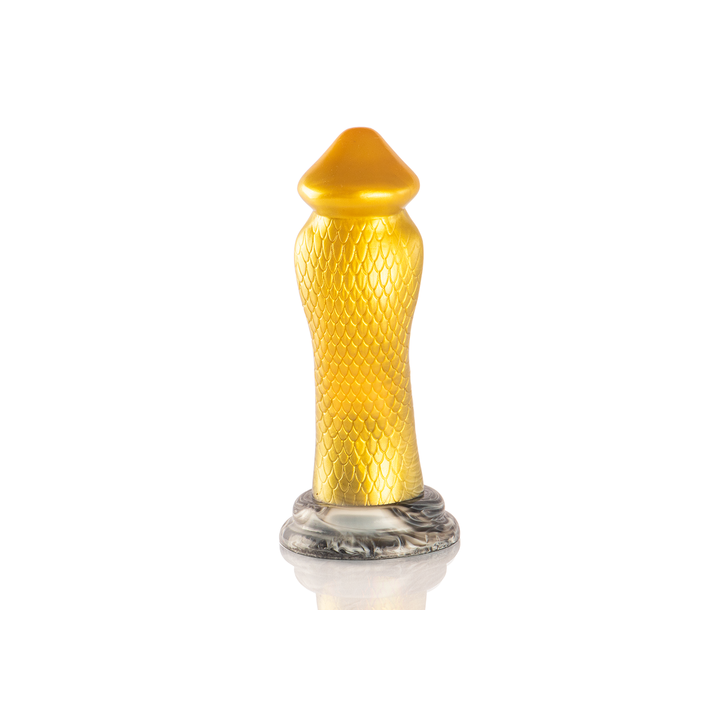 EPIC Dildo Vibrador Cobra Amarelo - Drakon Fantasia