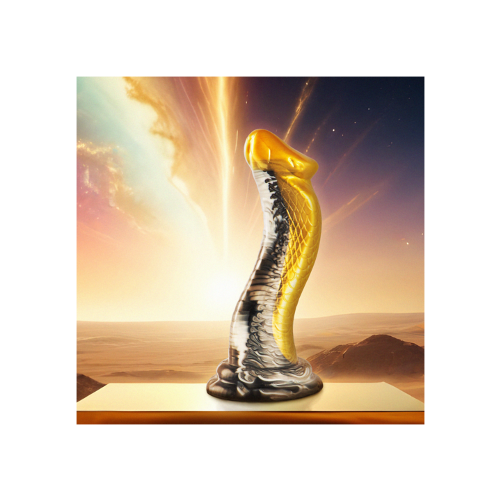 EPIC Dildo Vibrador Cobra Amarelo - Drakon Fantasia