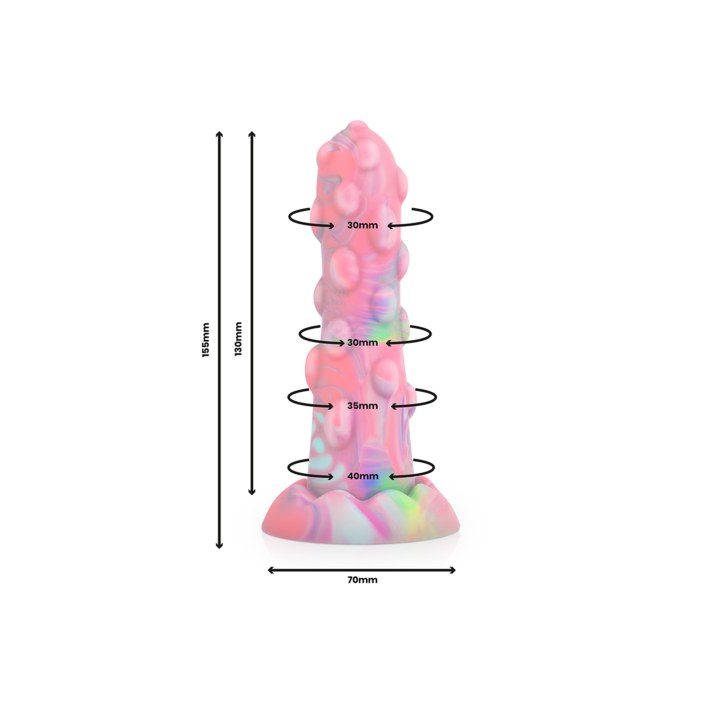 EPIC Nixie – Dildo de Silicone Inspirado nas Nixies