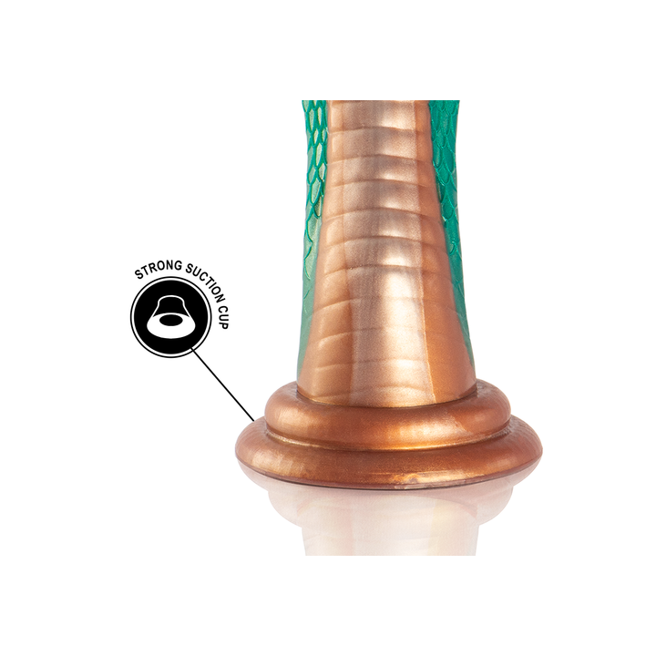 ALT 3: vibrador realista épico, glande larga, corpo equilibrado, base segura, silicone premium